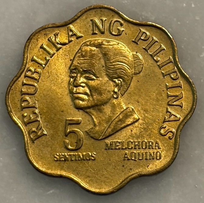 1977 Philippines 5 Sentimos - XF - Extremely Fine