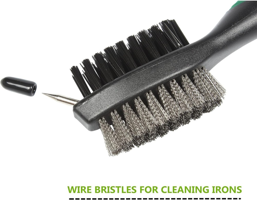 Powerful Golf Brush Cleaner with Sharp Pick - Ultimate Tool for Avid Golfers
