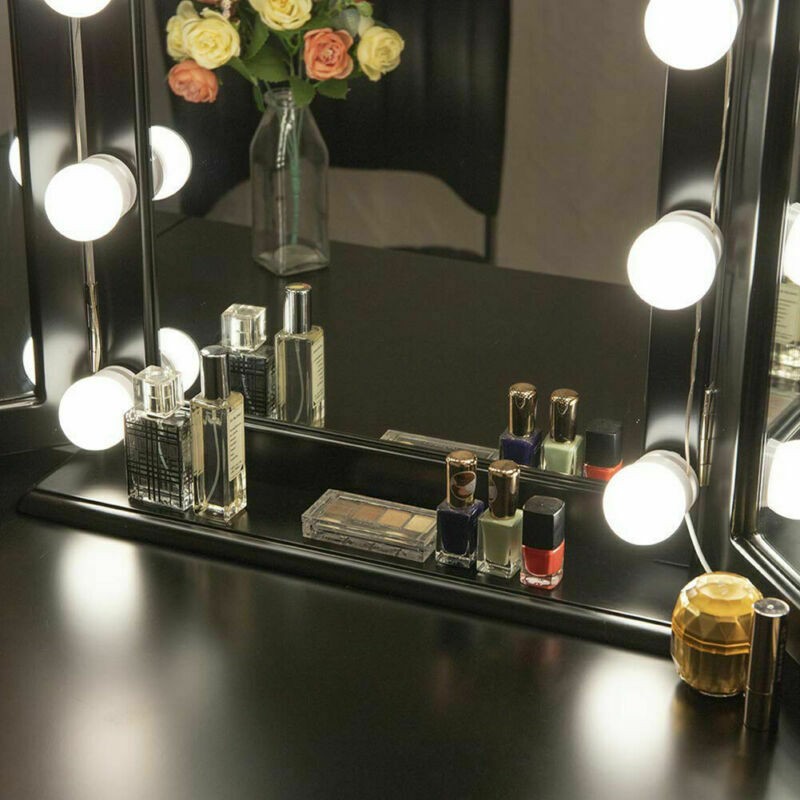 Hollywood Style LED Vanity Mirror Lights Kit with 10 Dimmable Light Bulbs E