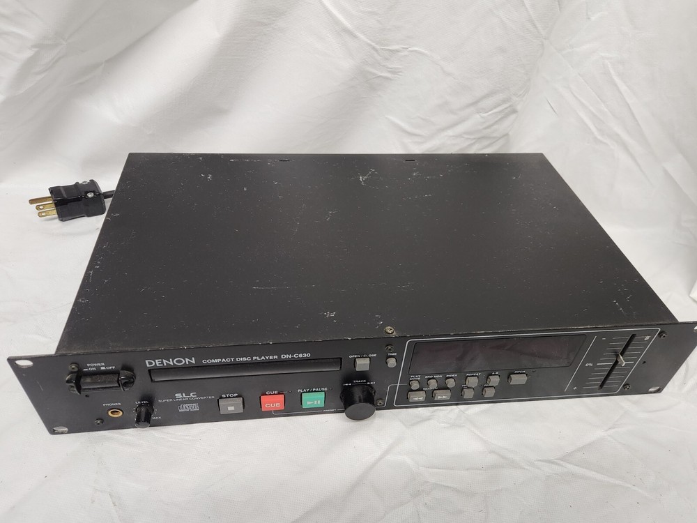 Denon DN-C630 Professional Single CD Player AS IS UNTESTED