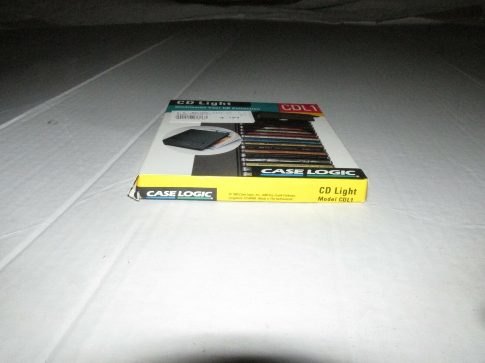 Case Logic CD Light CDL1 Storage Illumination Music Media Collection