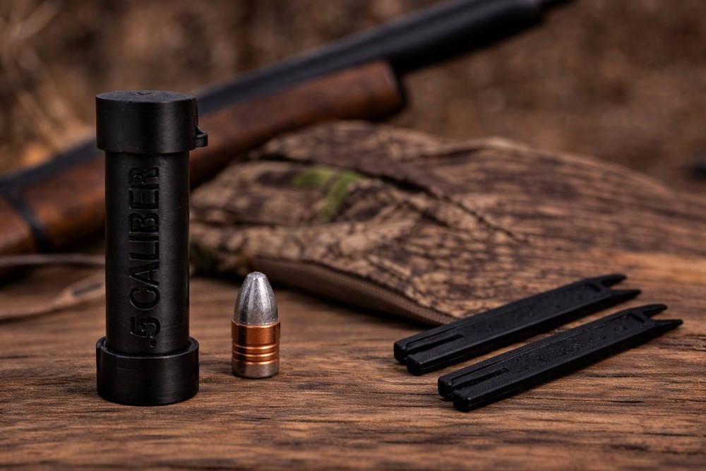 Muzzleloader Speed Loader Field Kit Bundle 2 Tubes 4 Cappers Funnel Black Powder