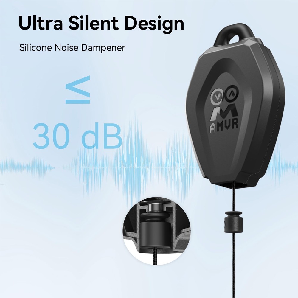 VR Cable Management System, 6 Pack Ceiling Pulley for Quest 3/2, Valve Index
