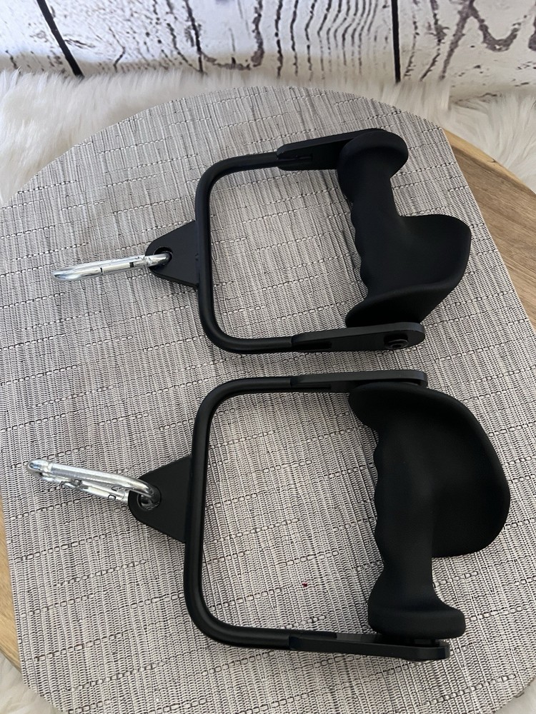 Ergonomic Cable Machine V-Bar / Neutral Grip Handle Attachment (Pair) NEW