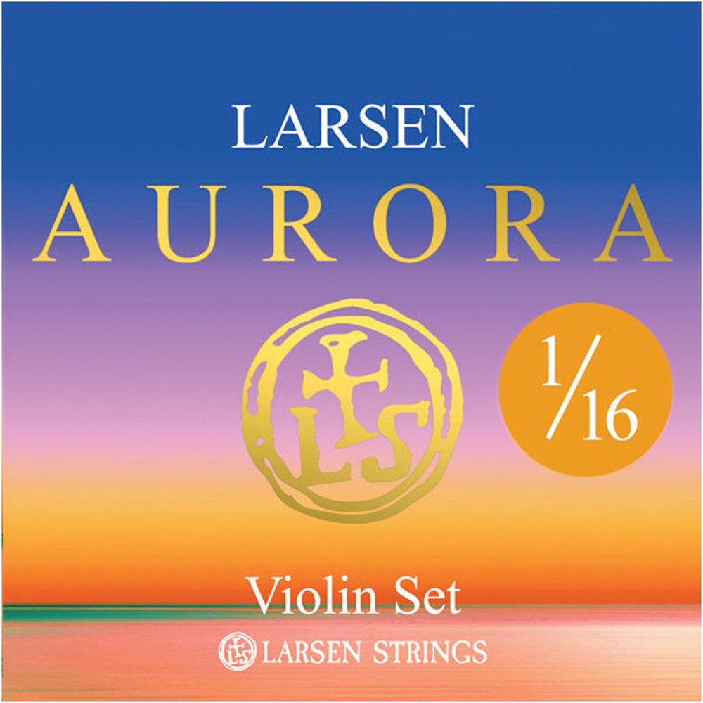 Larsen Aurora, Violin String Set, 1/16, Medium