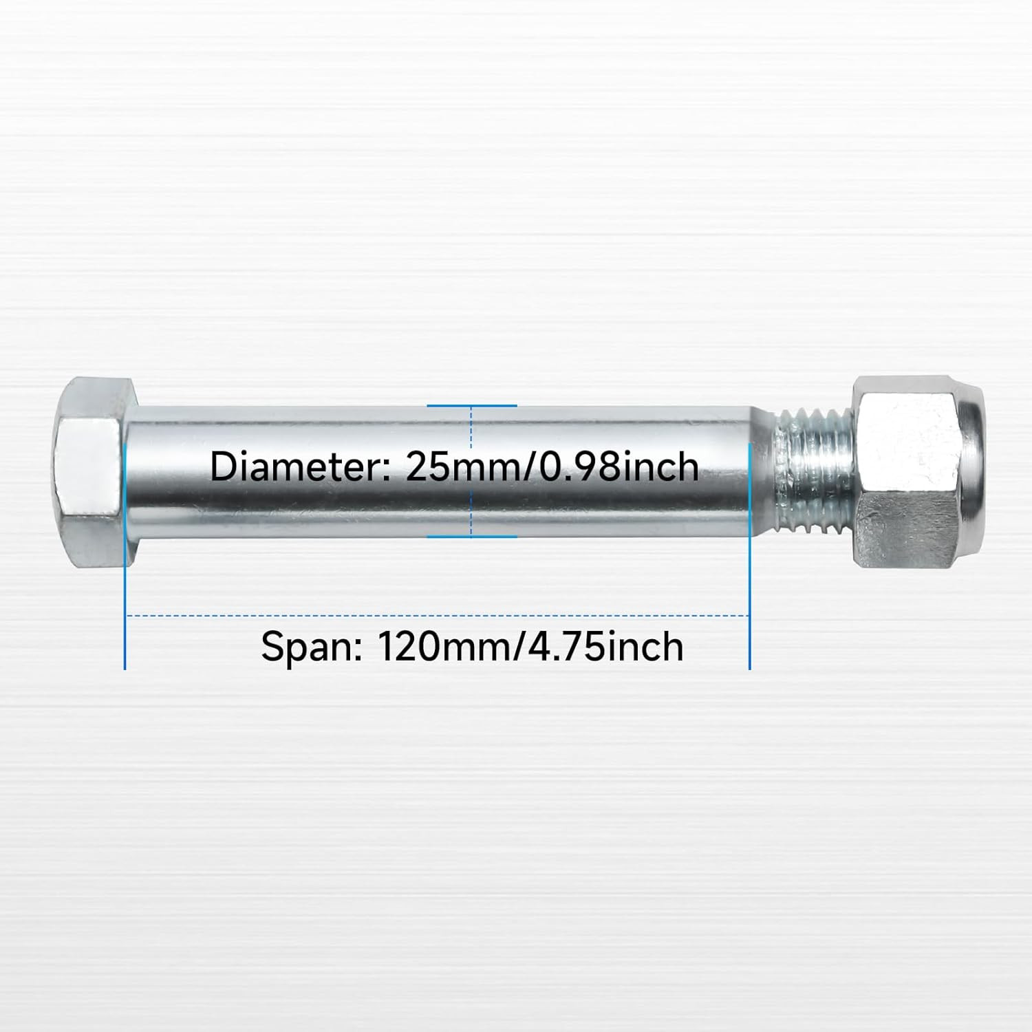 2025 2pcs 25mm diamater pins for mini excavator connecting other attachments