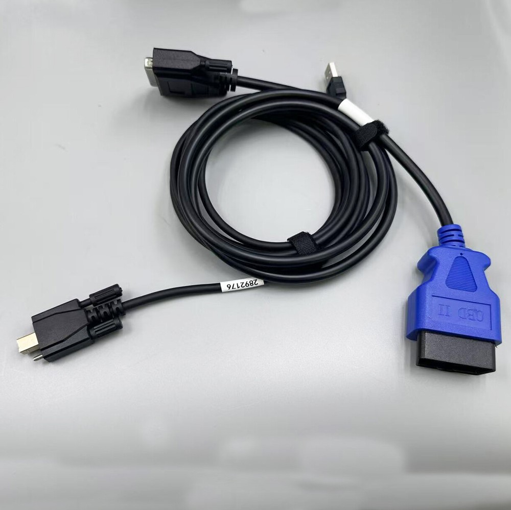 US Inline6 Data Link Adapter Heavy Duty Scanner insite v8.7 For Cummins Engine