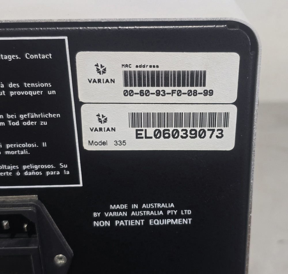 Varian ProStar 335 DAD HPLC Diode Array Detector