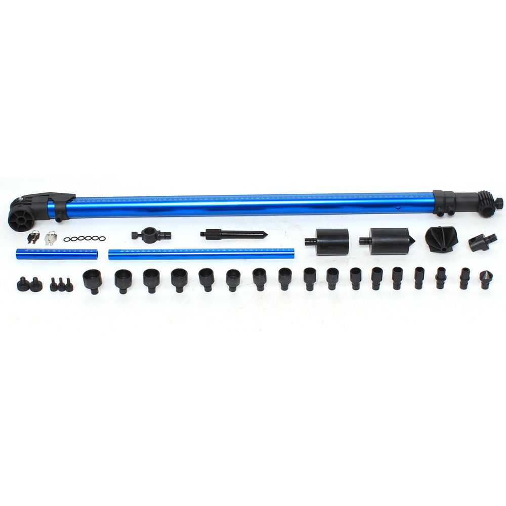 Universal 2D Measuring System Auto Body Frame Machine Tool Set Adapter+Box NEW