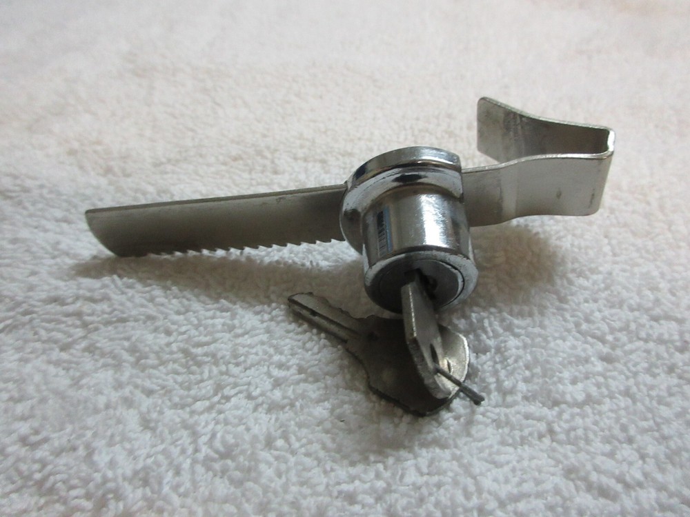 Glass Door Security Lock and Key ,Preowned