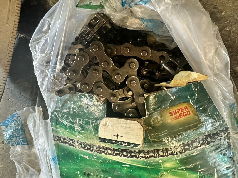 80-1R 10FT Precision ANSI Roller Chain, 1" Pitch