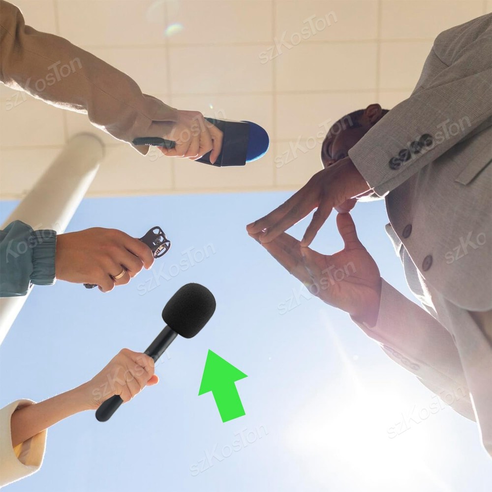 Wireless Microphone Mic Lavalier Handle System Rode Go Iphone Dji Handheld Inter