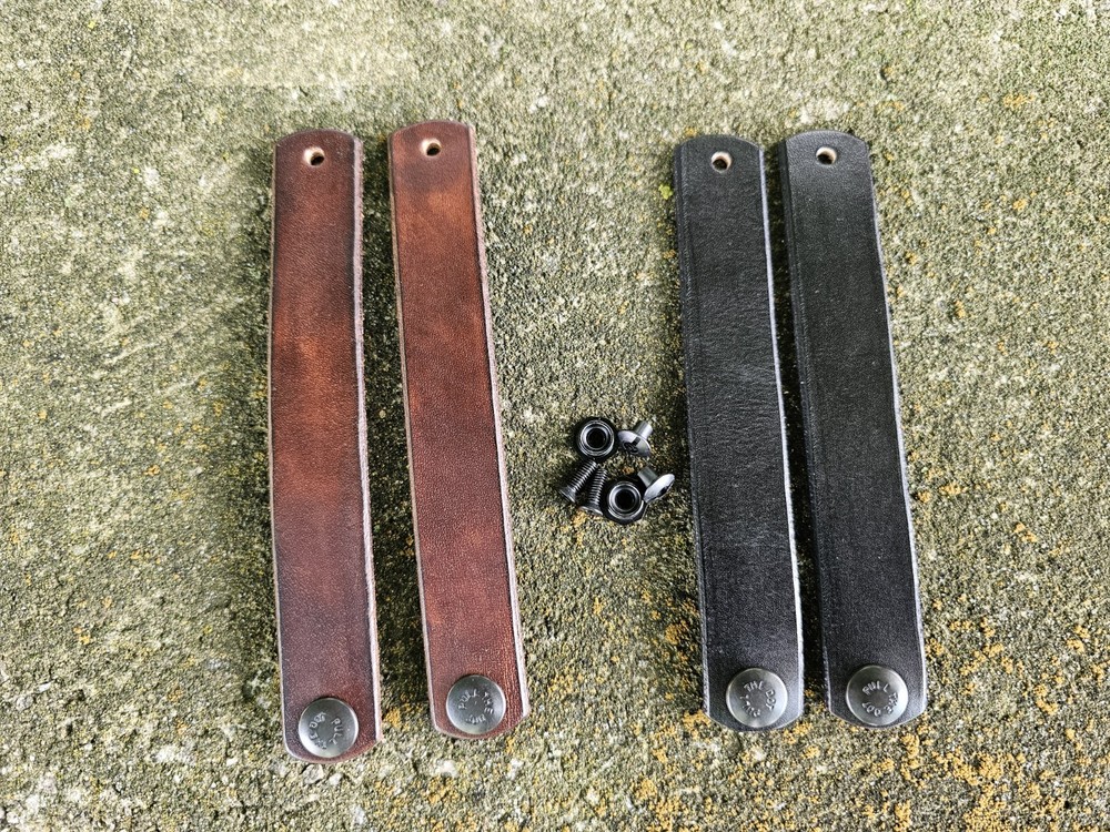 IWB LOOP, Veg Tanned Cowhide Leather, "Pull-the-DOT"  Hardware! Single Beltloop!