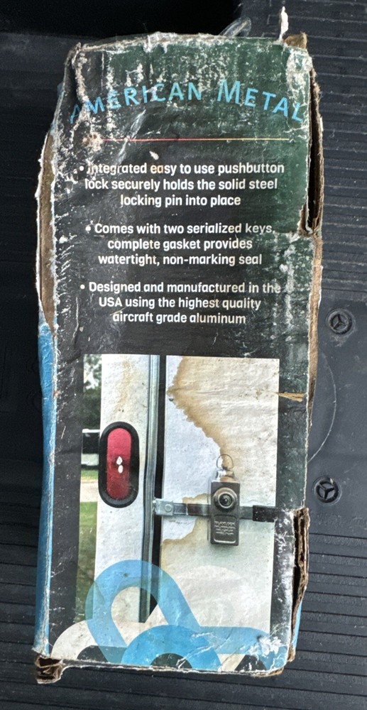 Blaylock Solid Heavy Duty Cargo Trailer Cambar Door Locks DL-80