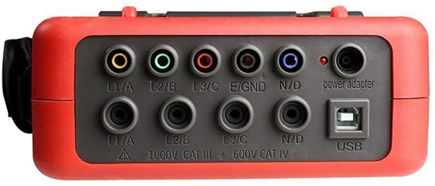 3 Phase Power Quality Analyzer with Range 0.10A-100A Transient Capture Function