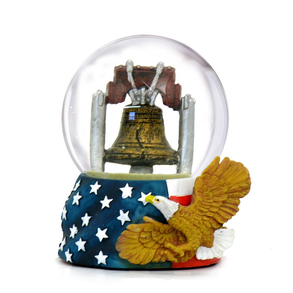 Liberty Bell Snow Globe [2.5 In]