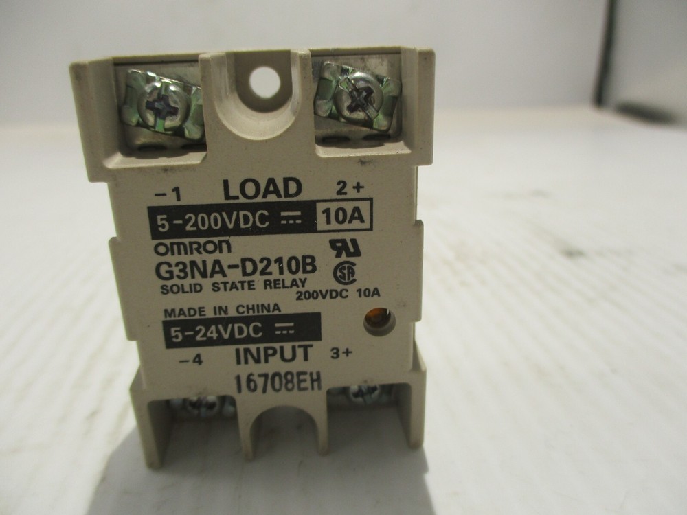 NEW OMRON G3NA-D210B SOLID STATE RELAY 5-200VDC