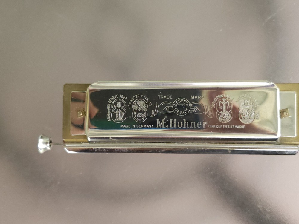 M.HOHNER 260 C CHROMATIC HARMONICA MADE 1937 GERMANY ORIGINAL CASE Nice!