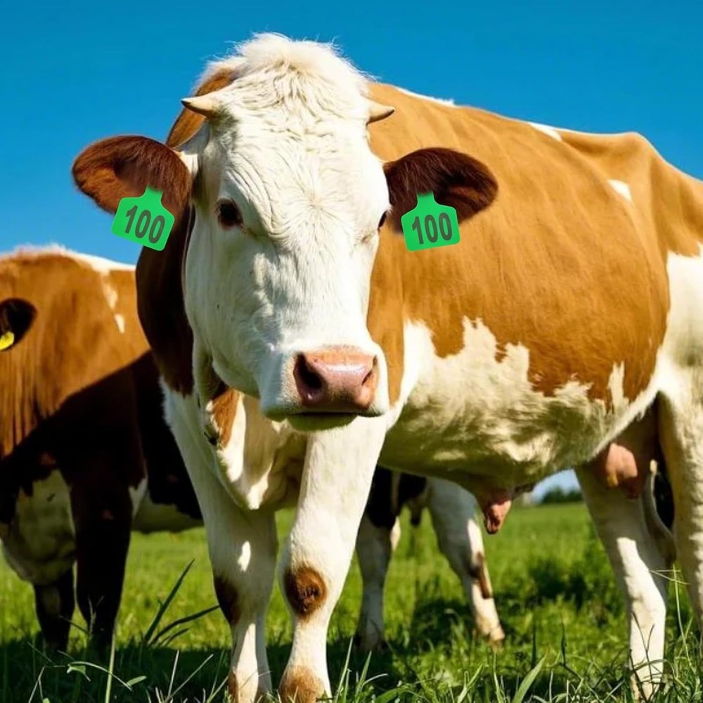 Livestock Ear Tags Set for Cattle & Animals