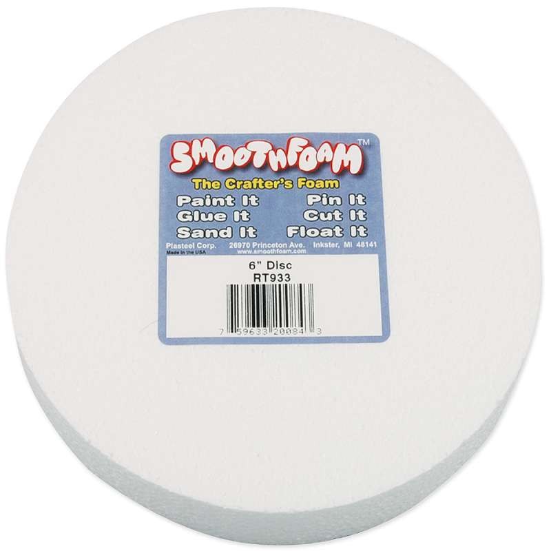 Smooth Foam Disc 6"X1"
