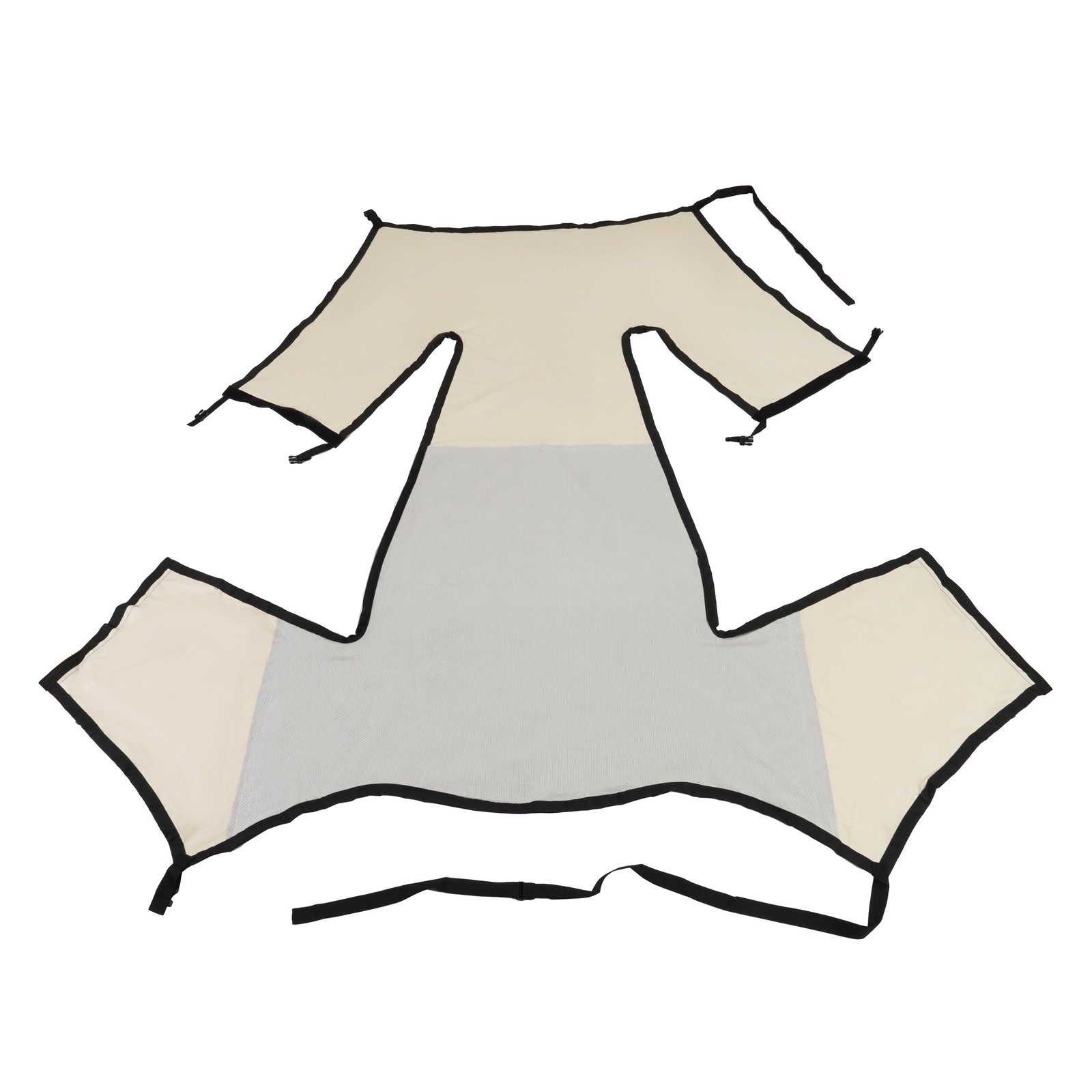 Aircraft Cabin and Windshield Cover White Canvas For Cessna 150 Cessna 152