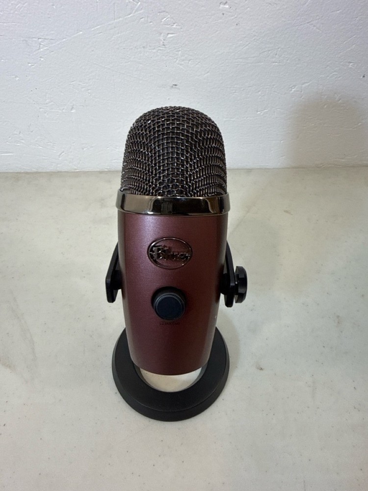 ELECTRONICS OTHER BLUE YETI; USB MICROPHONE MAROON (386597-1)