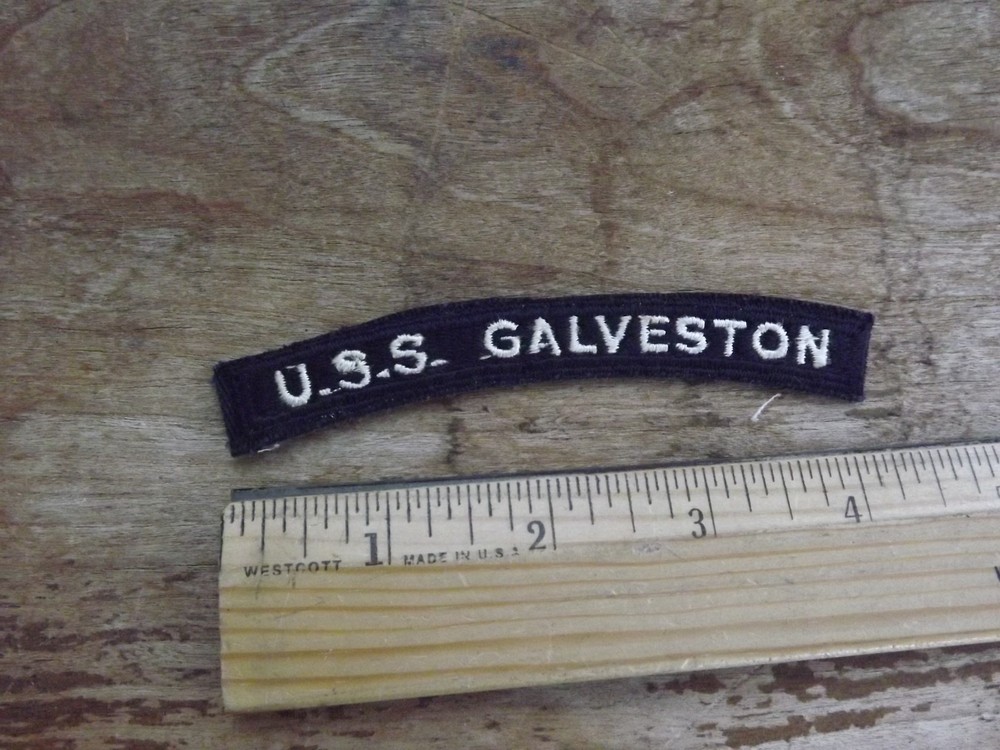 Navy U.S.S. GALVESTON Tab - INV# C1550