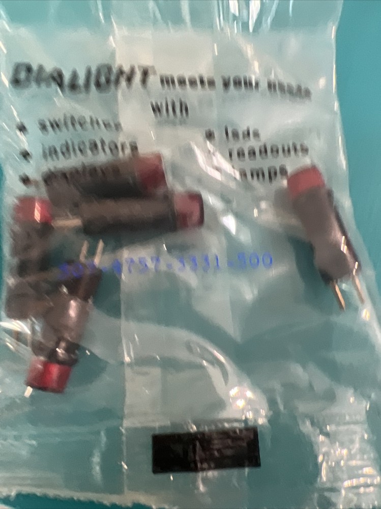 DIALIGHT panel mount indicator lamps (5 pcs)