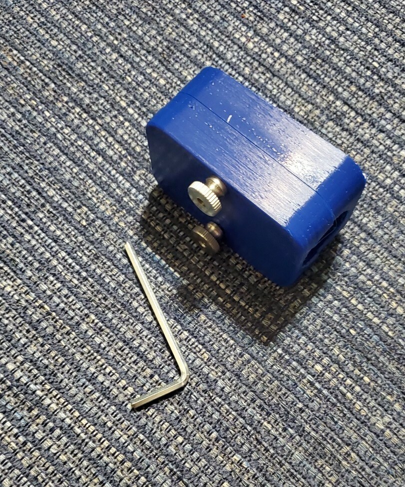 BLUE Minelab Equinox 600/800 Control Box Removable Quick Release