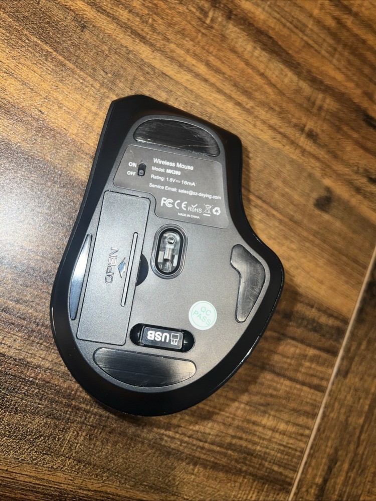 MK399 Wireless Keyboard and Mouse Combo Full Size USB Receiver Open Box