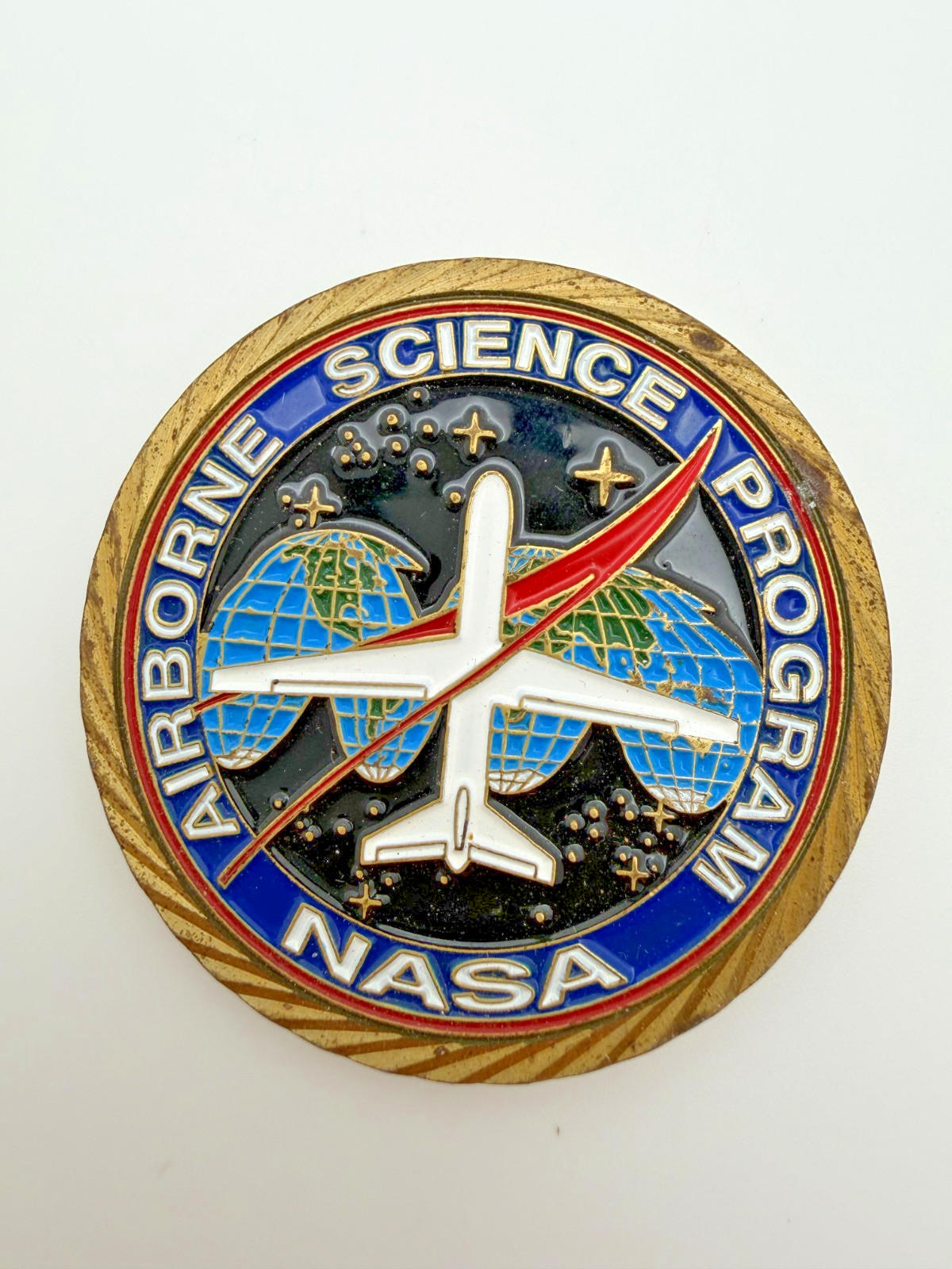 Nasa Airborne Science Program Challenge Coin Rare