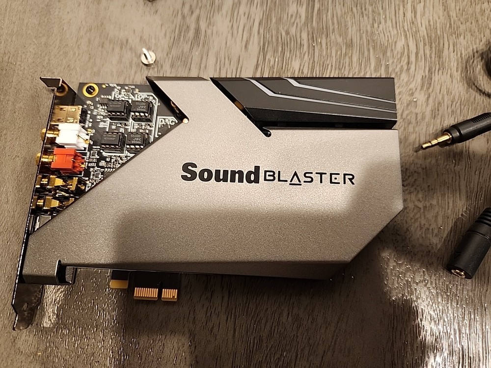 Creative Labs Sound Blaster AE-9 Tested And Working In Box Complete