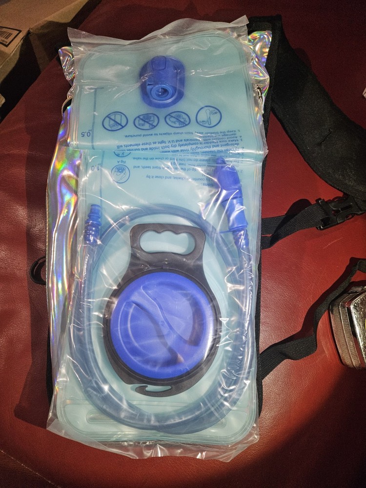 Hydration Backpack Pack Reinos 2L Water Bladder Rave Essentials Lightweight