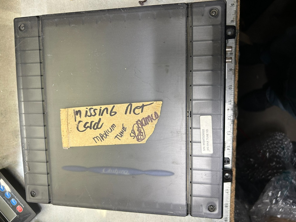 Sega Chihiro system with Maximum Tune 2, missing net card