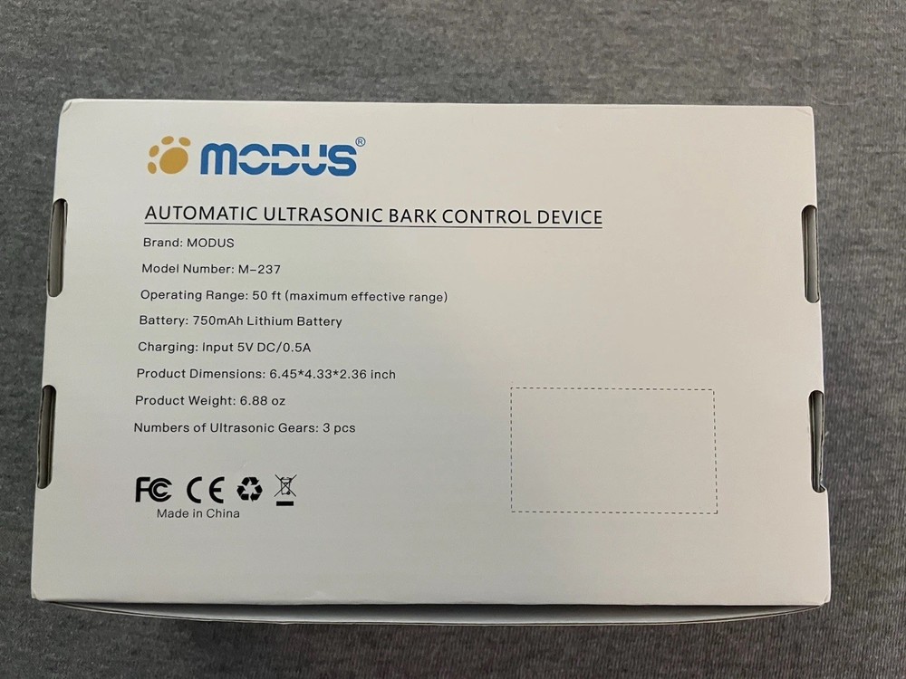 Anti Dog Barking Device Ultrasonic (Modus)