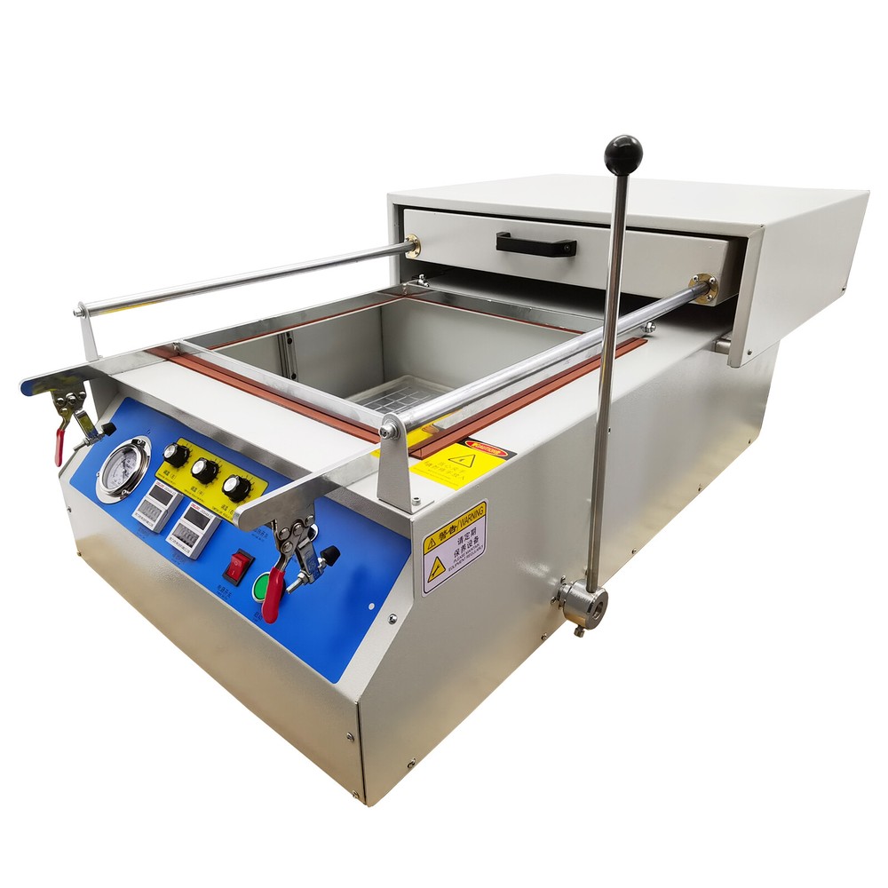 220V Bench Small Vacuum Blister Forming Machine Sample Plastic Suction Machine