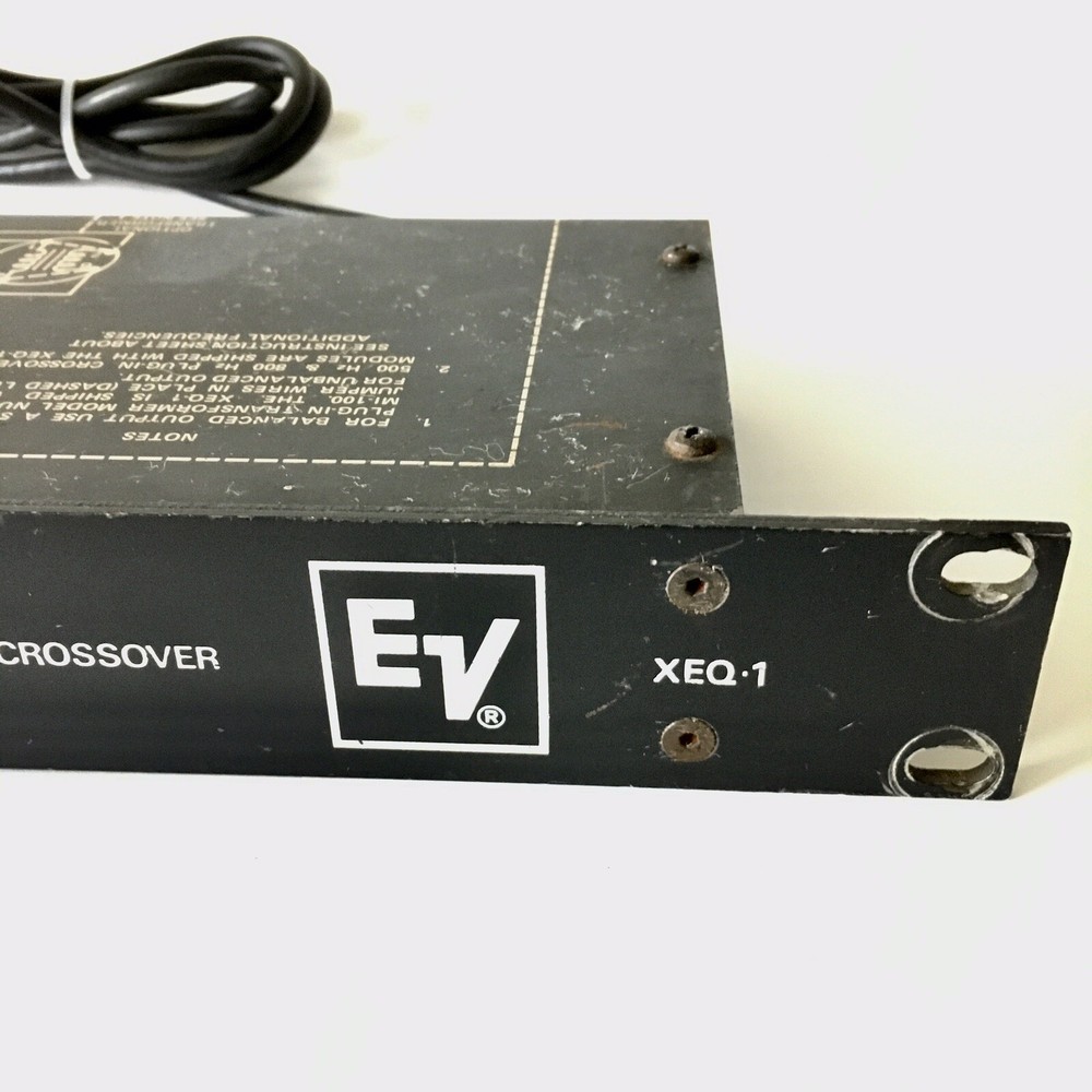 Electro Voice XEQ-1 Electronic Crossover - Pls Read Description