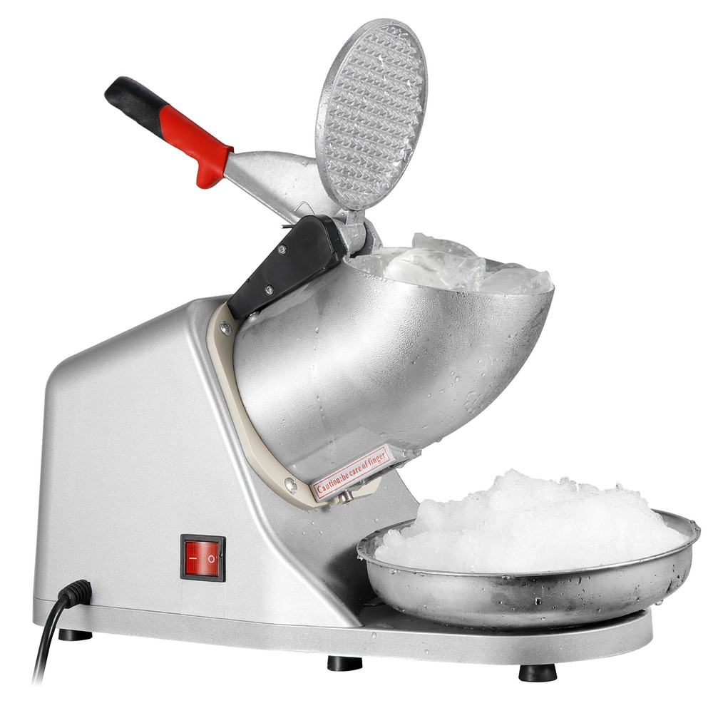 Electric Crusher Ice Maker Snow Cone Maker Shaver Machine Easy Use