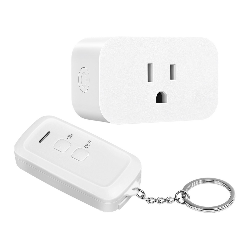 DEWENWILS Indoor Remote Control Outlet, Wireless Remote Light Switch 15A/1875W