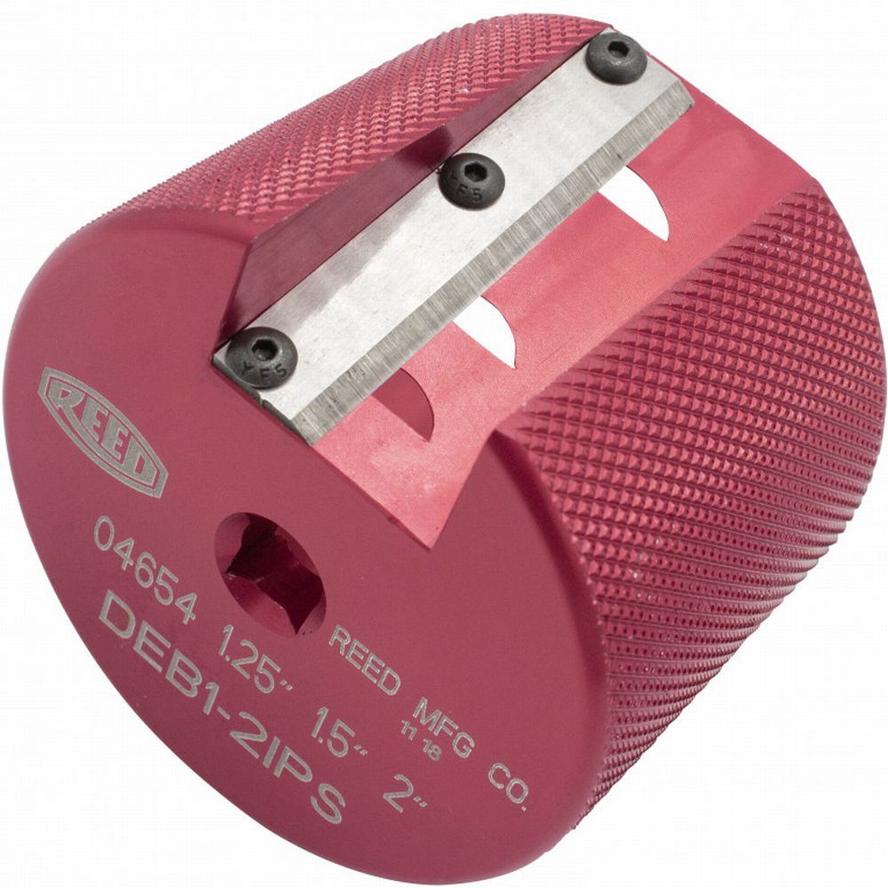 Reed Tool Plastic Pipe Deburring Tool 1-1/4", 1-1/2" and 2"
