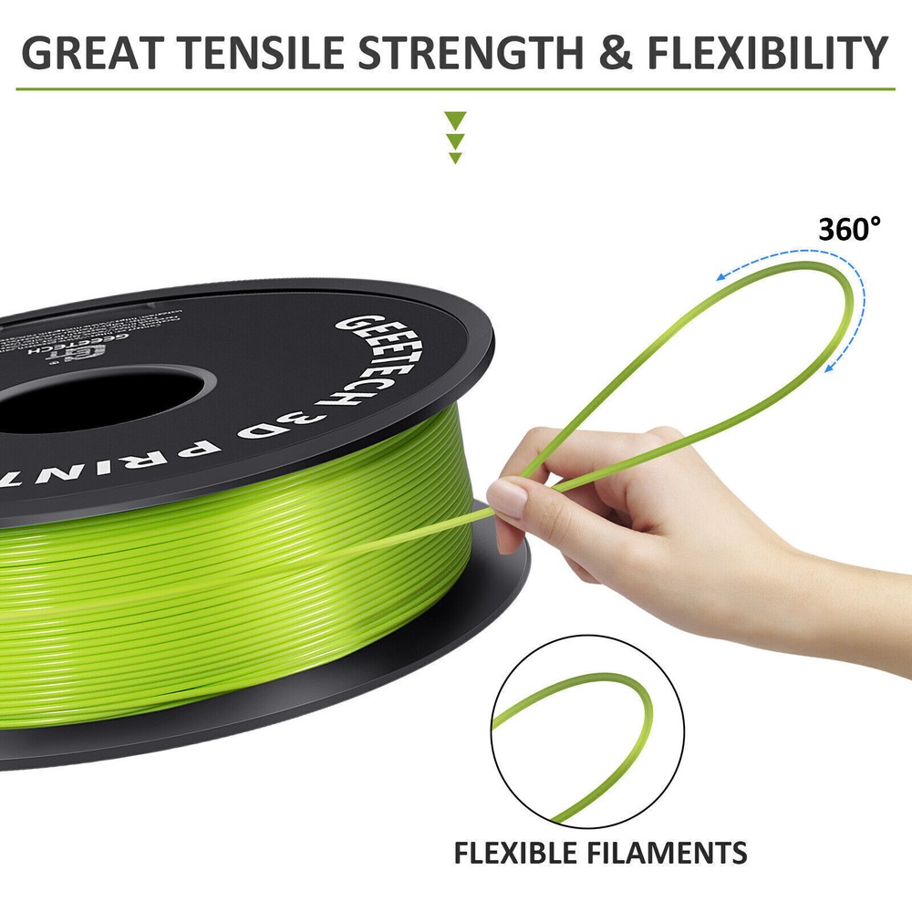 Geeetech 3D Printer 1KG PLA Filaments 1.75mm Regular PLA Precision Consumables