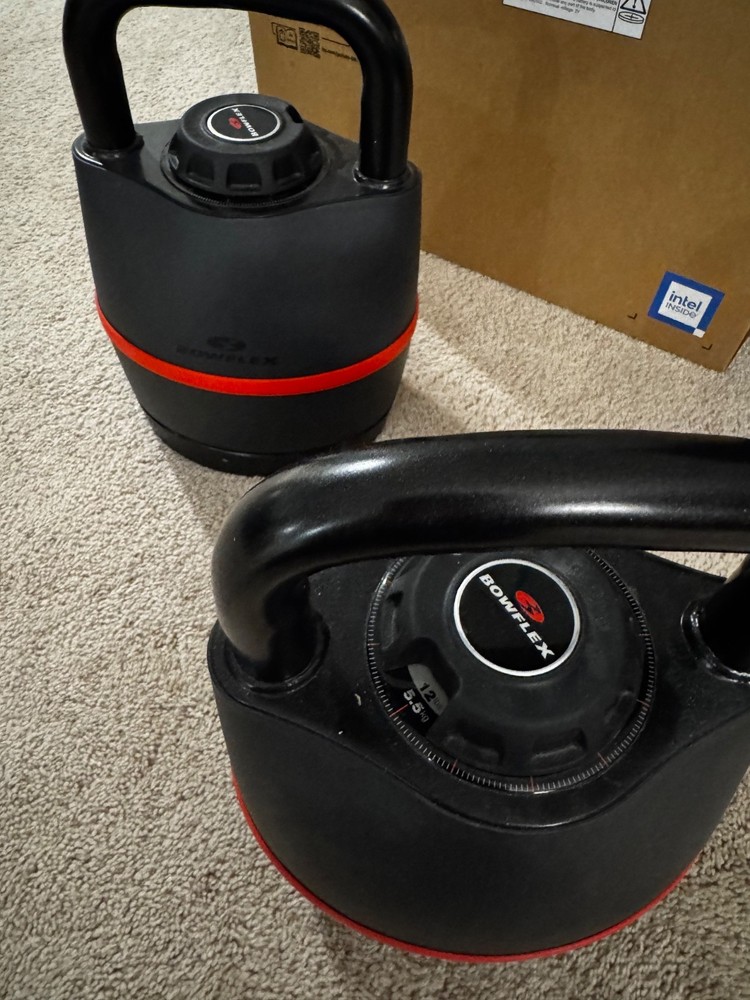 Bowflex Selectech 840 adjustable kettlebells