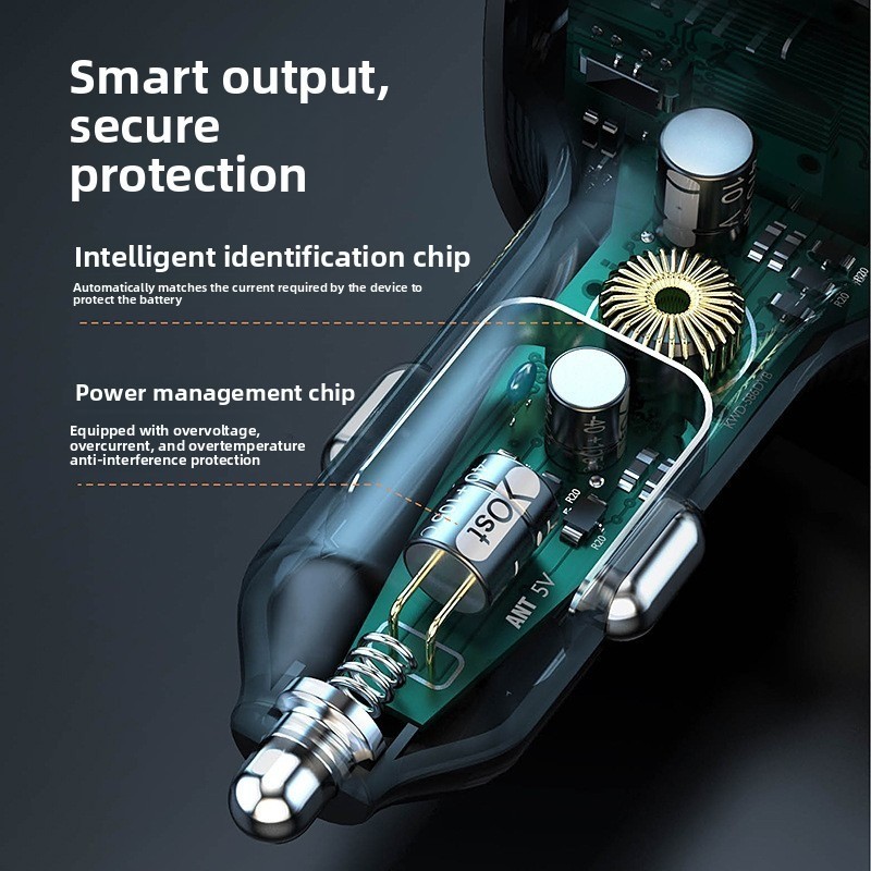 Bluetooth Car MP3 Player FM Transmitter with Dual USB Fast Charger