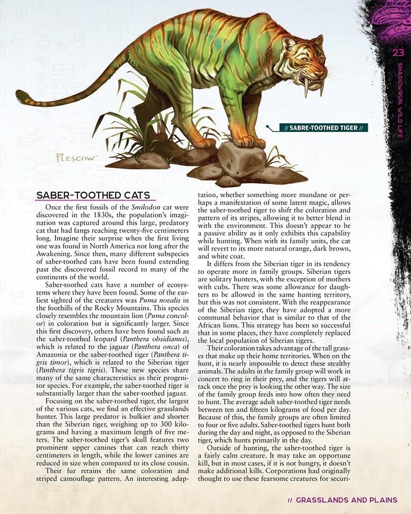 Shadowrun Wild Life: Core Critter Book