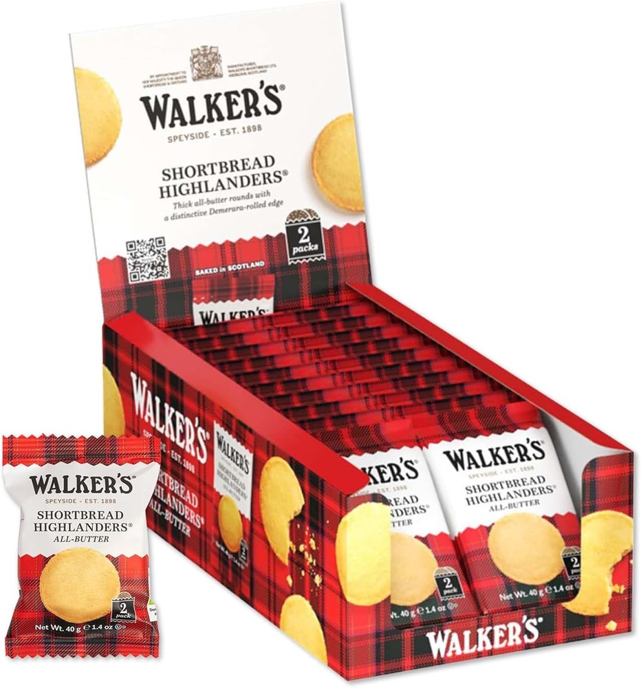 Shortbread Highlanders, e Butter Shortbread Cookies, Sna Pa