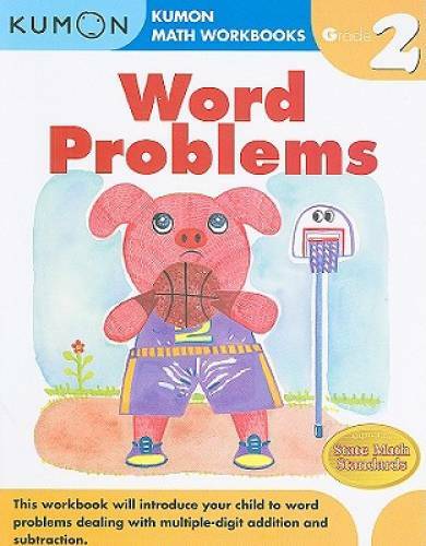 Word Problems Grade 2 (Kumon Math Workbooks) - Paperback - GOOD