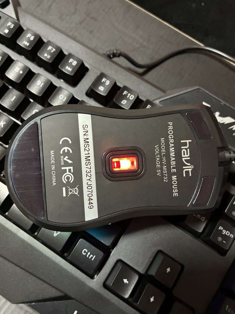 havit Magic Eagle Gaming RGB Keyboard & Programmable Mouse Wired USB MS732