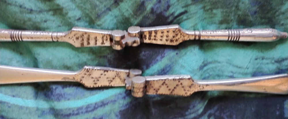 x 4 Antique EPNS Silver Plated Nutcrackers