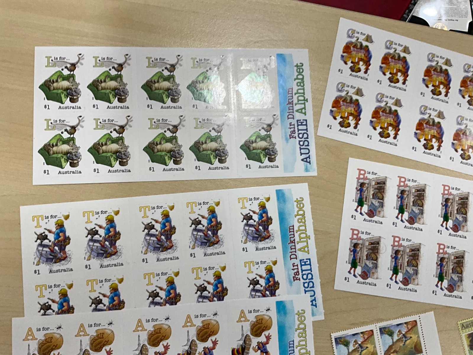 Australia stamps MNH modern Full Gum Face Value $1000+ xx132