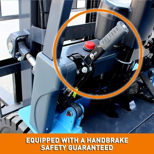 2.5Ton Electric Forklift W/ 60V 70Ah Charger Side Shift Solid FREE SHIPPING